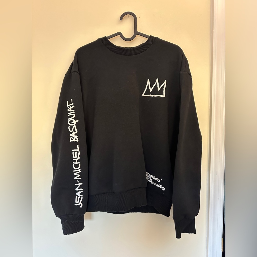 Basquiat crew neck sweatshirt